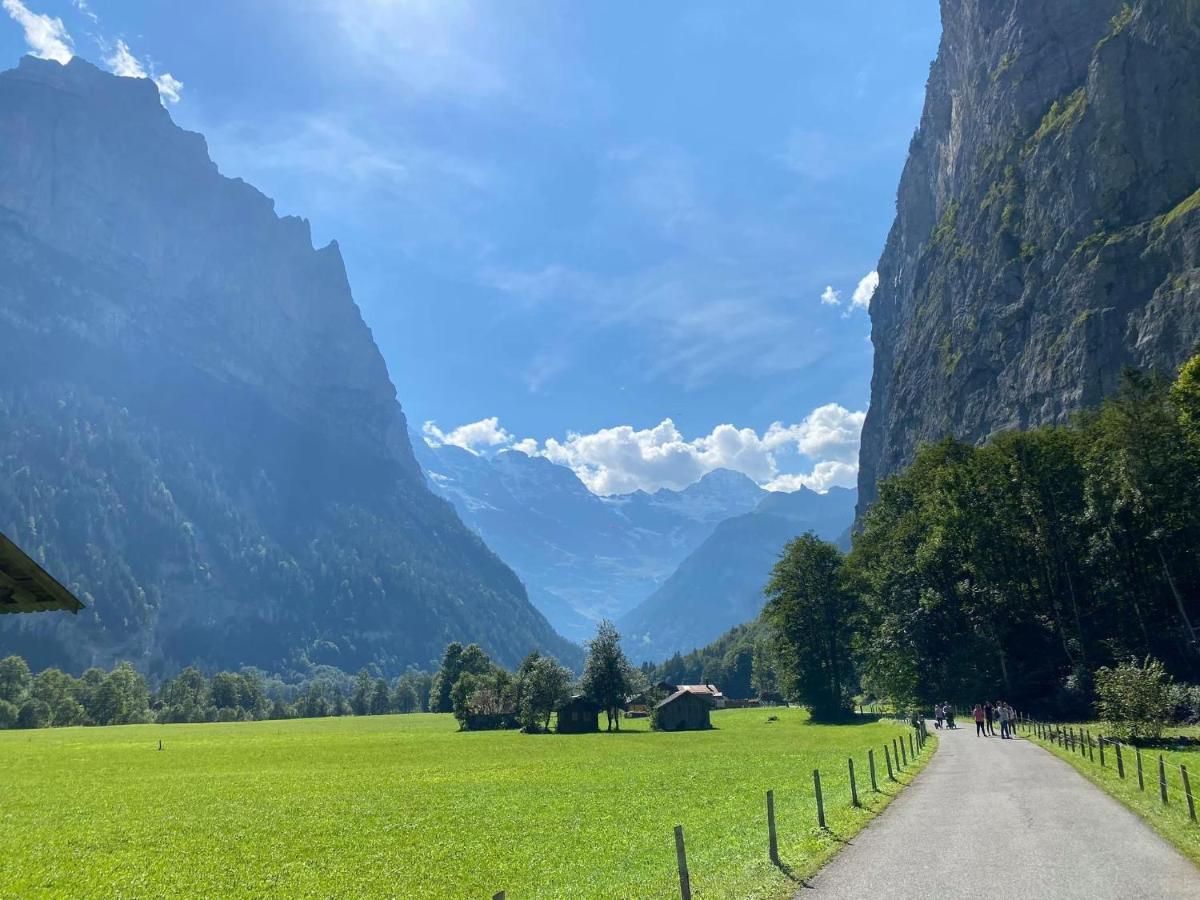 Ferienwohnung Talhaus Lauterbrunnen Exterior photo
